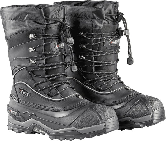 BAFFIN SNOW MONSTER BOOTS BLACK SIZE 9 (11-9709)