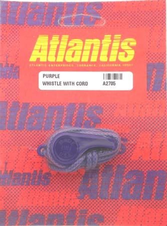 INSTOCK PWC Atlantis Whistle Purple with neck cord - A2705