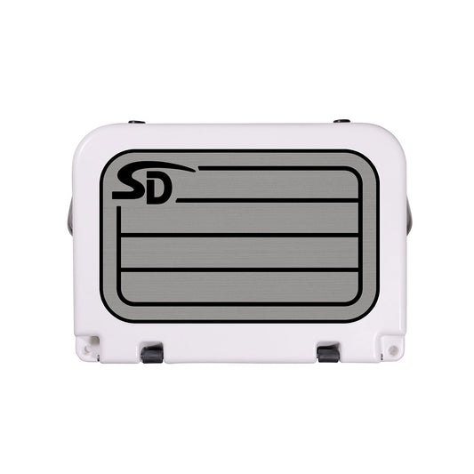 Seadek Orca 20 Teak Cooler Pad - Storm Gray / Black - 56139-80066