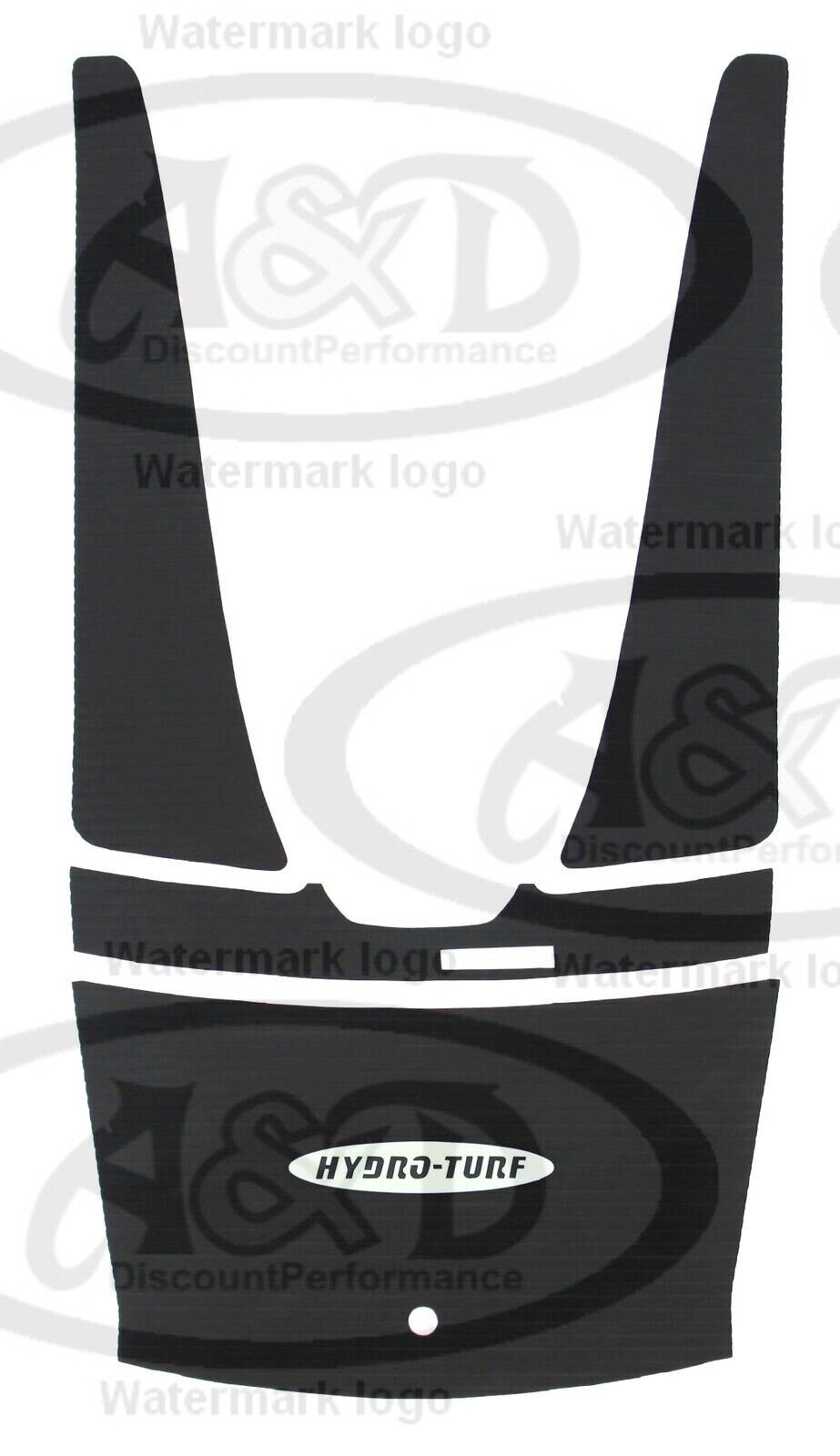 hydro-turf mats kit Yamaha waveblaster 1 HT74 BLACK CUT GROOVE W/3M