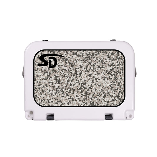 Seadek Orca 20 Cooler Pad - Snow Camo / Black - 56138-80352