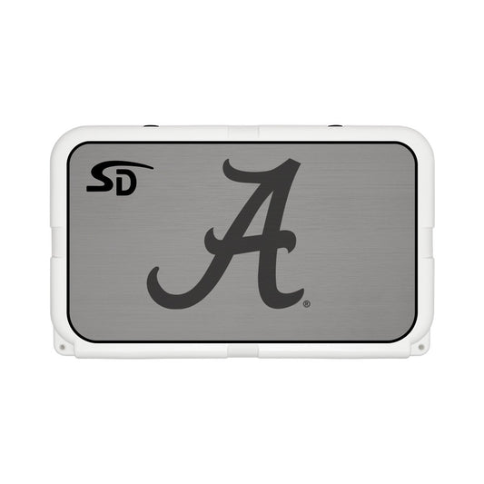 Seadek Collegiate Cooler Pad - YETI Tundra 45 - Storm Gray / Black, University of Alabama - 57491-80066