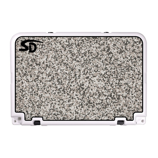 Seadek Orca 40 Cooler Pad - Snow Camo / Black - 56142-80352