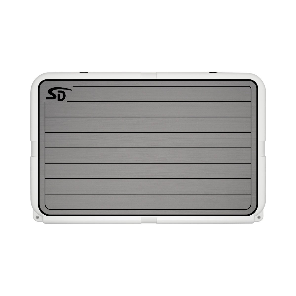 Seadek YETI Tundra 210 Teak Cooler Pad - Storm Gray / Black - 55840-80066