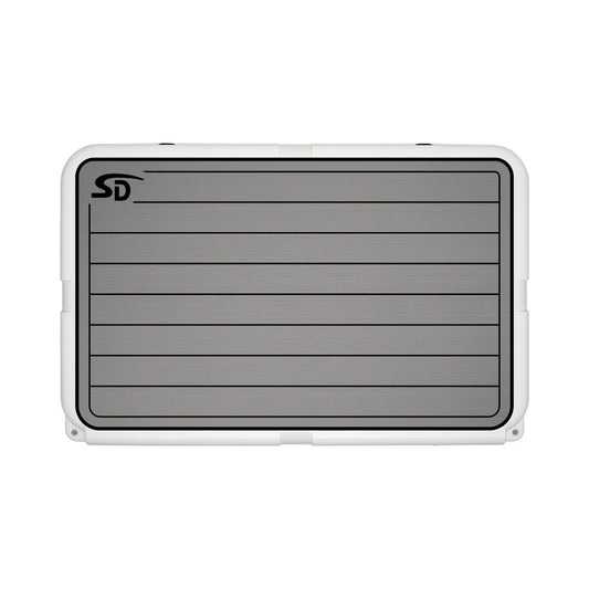 Seadek YETI Tundra 210 Teak Cooler Pad - Storm Gray / Black - 55840-80066