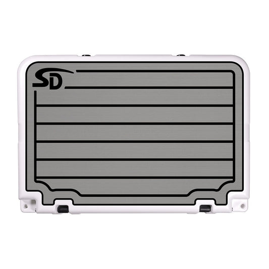 Seadek Orca 40 Teak Cooler Pad - Storm Gray / Black - 56143-80066