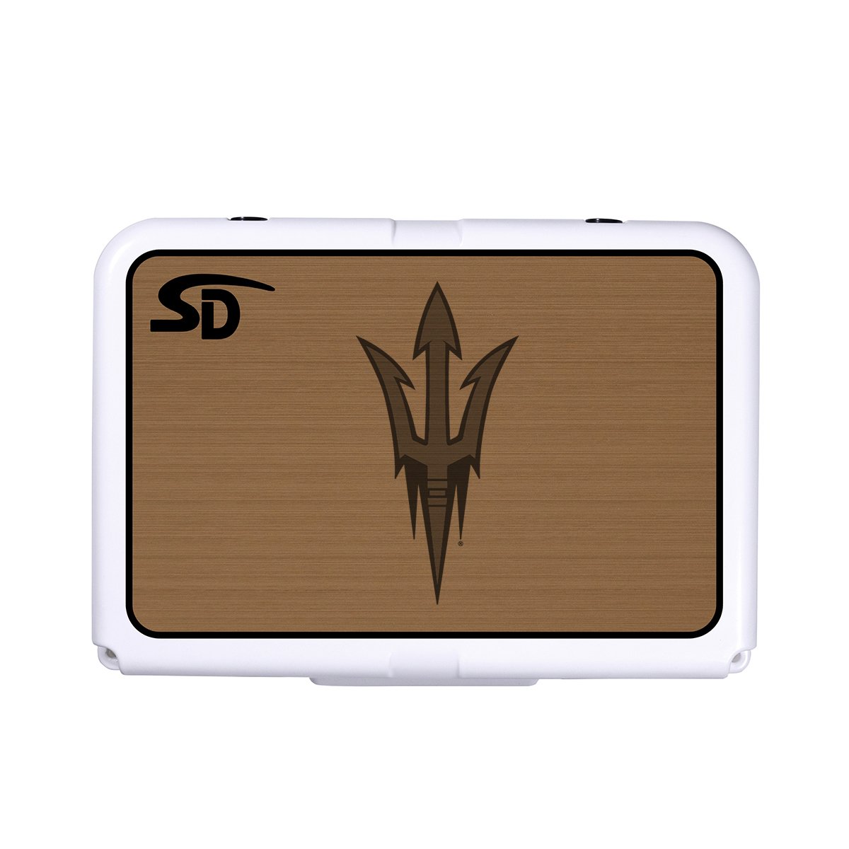 Seadek Collegiate Cooler Pad - RTIC 20 - Mocha / Black, Arizona State University - 58844-80093