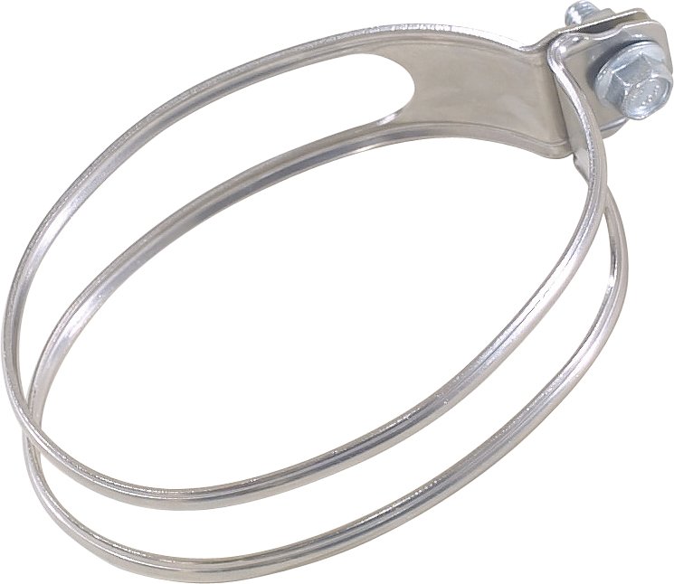 FMF ATV/UTV Powercore 4 Replacement Mount Strap STRAP MOUNT W/GASKET PC-4 LONG   - 040198