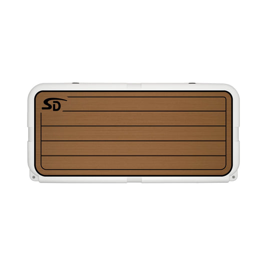 Seadek YETI Tundra 110 Teak Cooler Pad - Mocha / Black - 55834-80093