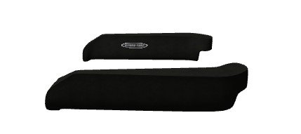 Hydroturf BLACK Side panel Cover Kawasaki 650 SX Side Covers only (no plastic components) - SEW65P