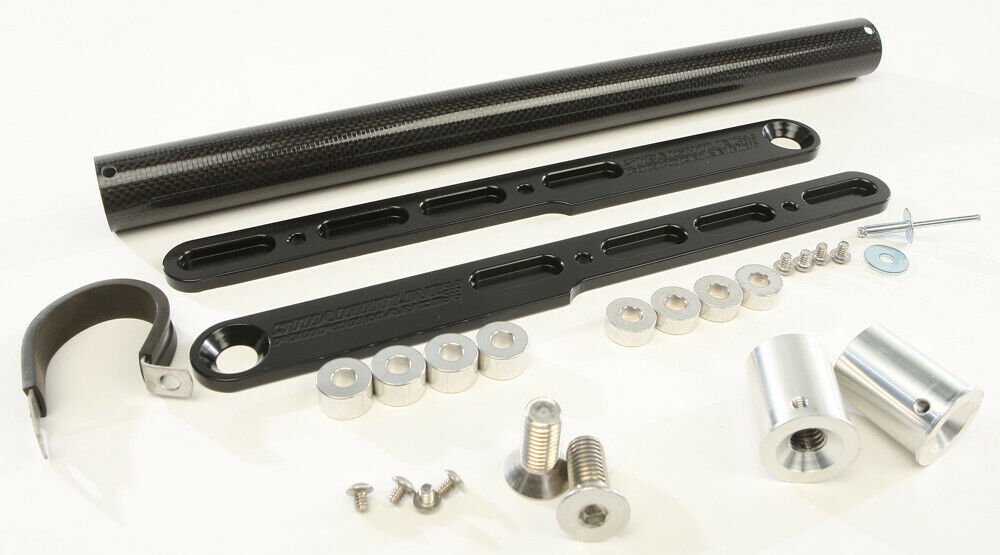 STRAIGHTLINE Polaris CARBON BUMPER KIT BLACK AXYS RUSH/SWITCHBACK 182-106