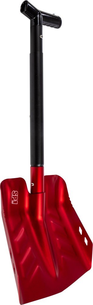 SP1 RED ALUMINUM SNOW SHOVEL WITH SAW SC-12504RD-7