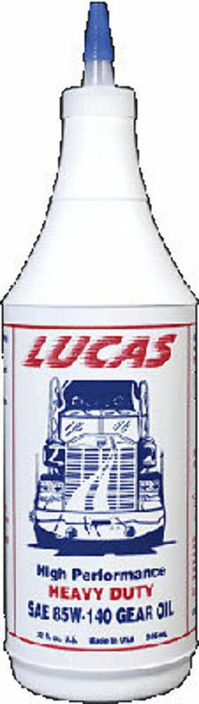 1 Quart LUCAS HEAVY DUTY GEAR OIL 85W-140 - 10042 - 58-5201