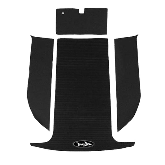 SBT Blacktip Traction Mats for Polaris Octane 2002-2004 Black cut groove 3m - 130BT307