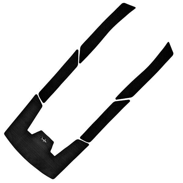 SBT Black Tip Traction Mats Honda R-12 / R-12X 2003-2007 Black/grey Groove w/3m