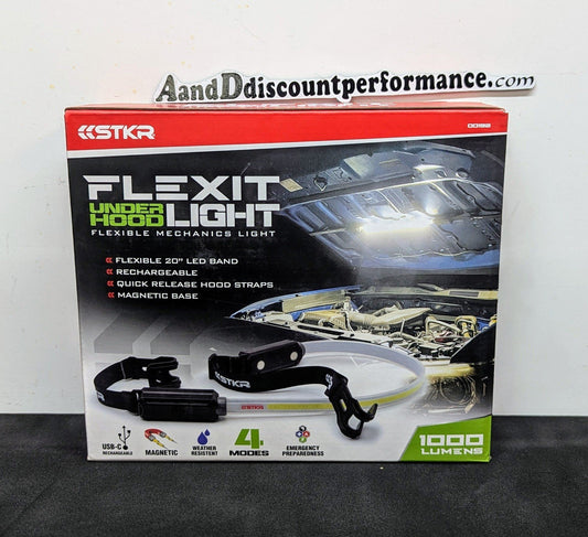 STKR FLEXIT 1,000 LUMENS UNDER HOOD MECHANICS FLEXIBLE WORK LIGHT (00192)