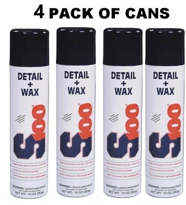 (pack of 4) bottles S100 DETAIL & WAX 10 OZ 18400A - 59-9311