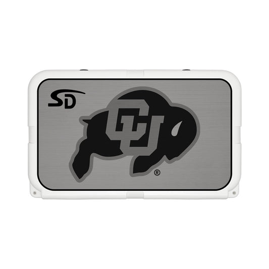 Seadek Collegiate Cooler Pad - YETI Tundra 45 - Storm Gray / Black, University of Colorado - 57503-80066