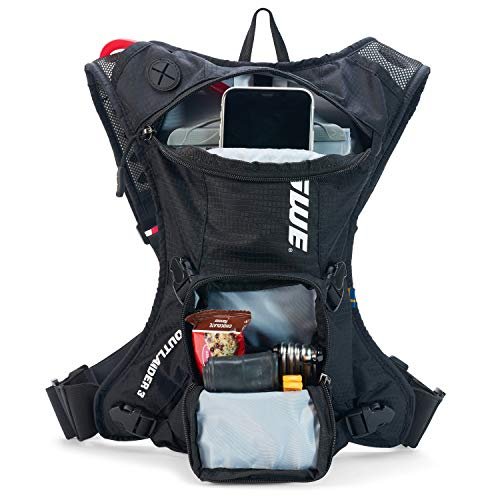 USWE Outlander Hydration Backpack for Cycling, MTB, Trail Running & More 3 Liter Black - 2034601