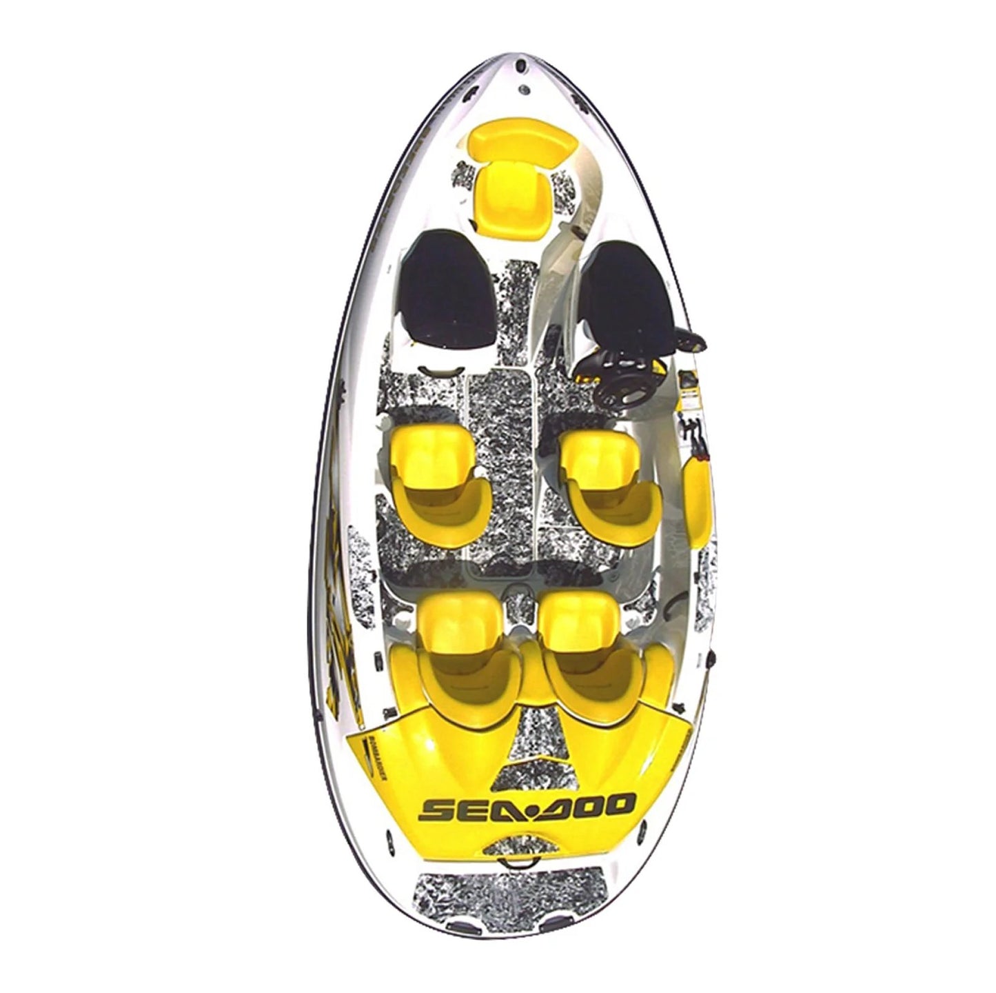 Hydro Turf Mat Kit Sea-Doo (98-99) Speedster - SD08 RED Groove W/3M