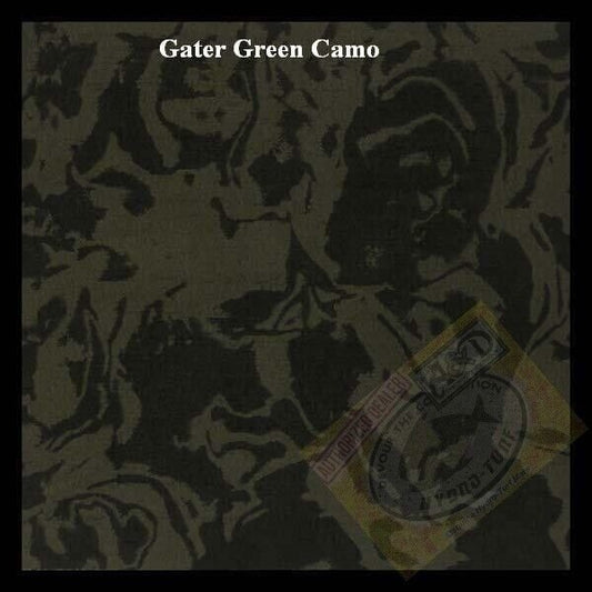 Hydro-turf Sheet Fishing SHT86CG 47X86 GATOR GREEN CAMO CUT GROOVE W3M