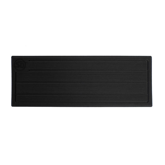 Seadek RV Step Covers - Teak - 24"x8.5" - Black / Black, 3 Pack - 58109-80242
