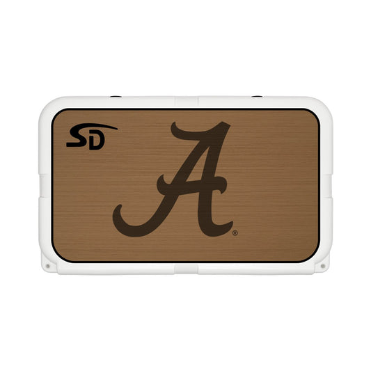 Seadek Collegiate Cooler Pad - YETI Tundra 45 - Mocha / Black, University of Alabama - 57491-80093