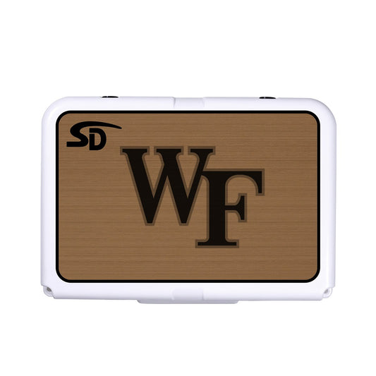 Seadek Collegiate Cooler Pad - RTIC 20 - Mocha / Black, Wake Forest University - 58868-80093
