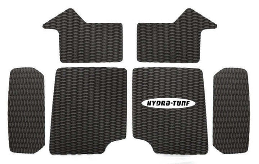 Hydro Turf Mat Kit Kawasaki Sc (Aka Super Chicken) - HTSC BLACK CUT GROOVE W/3M
