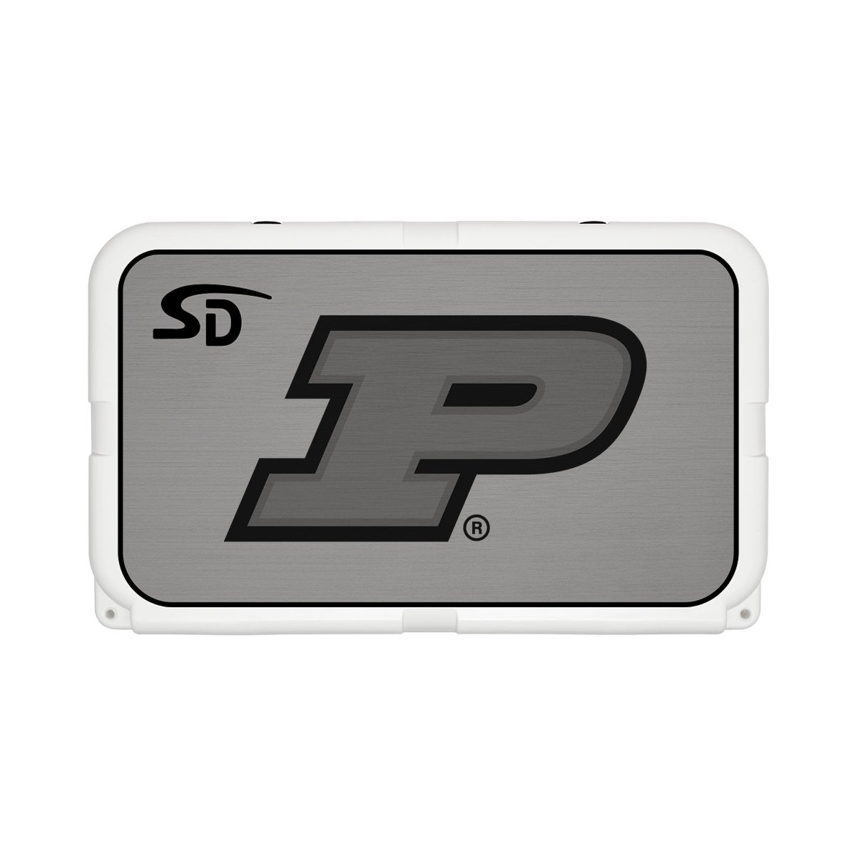 Seadek Collegiate Cooler Pad - YETI Tundra 45 - Storm Gray / Black, Purdue University - 58829-80066