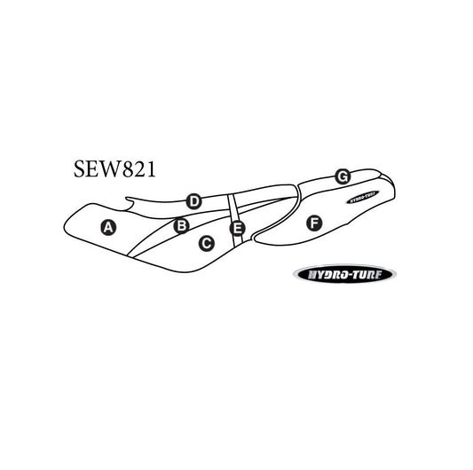 Seat Cover for Sea-Doo GTX (96-99) / GTI (97-00)