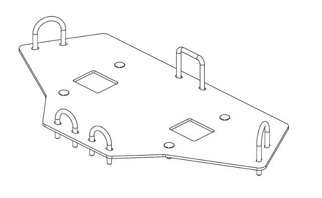 INSTOCK KOLPIN 34-8020 ATV Plow Mount Kit 2015-2017 Arctic Cat Wildcat trail/Sport/X 700