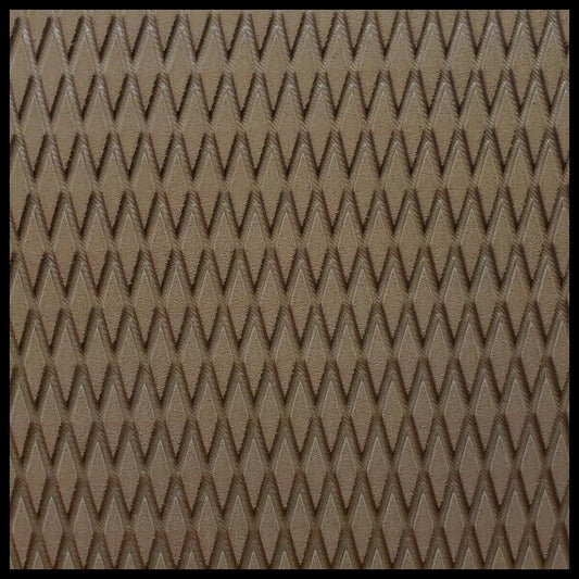 Hydro-turf Sheet 45X86 SHT86MD DARK BROWN MOLDED DIAMOND W/ 3M