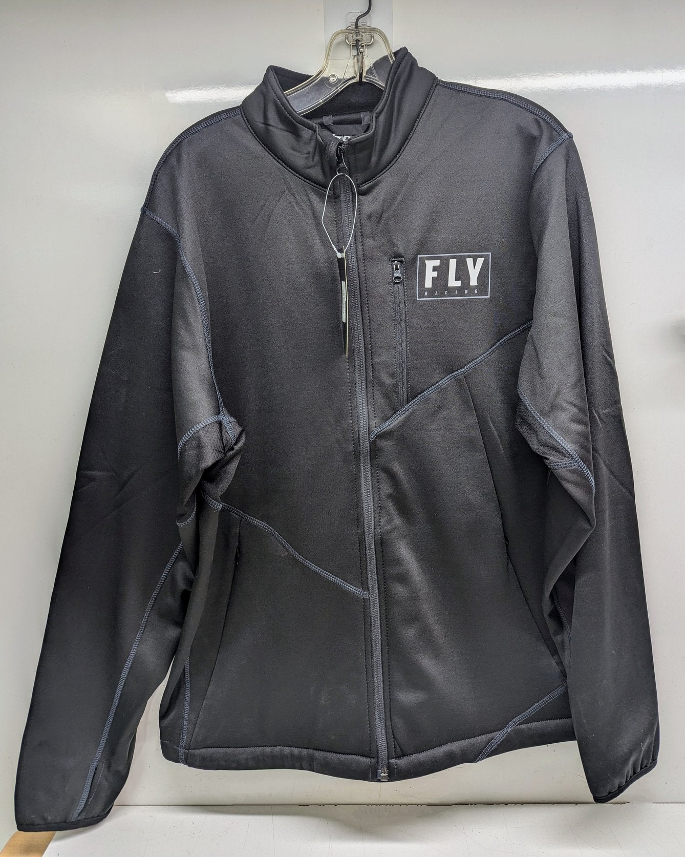 INSTOCK FLY RACING MID-LAYER JACKET BLACK Large 354-6320L