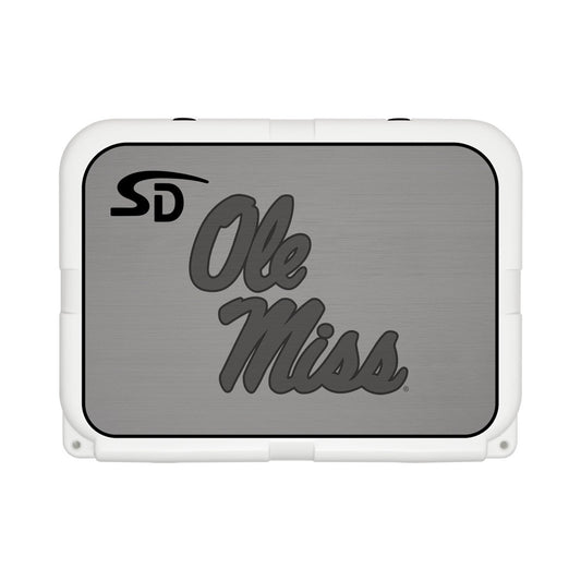Seadek Collegiate Cooler Pad - YETI Tundra 35 - Storm Gray / Black, University of Mississippi - 57518-80066