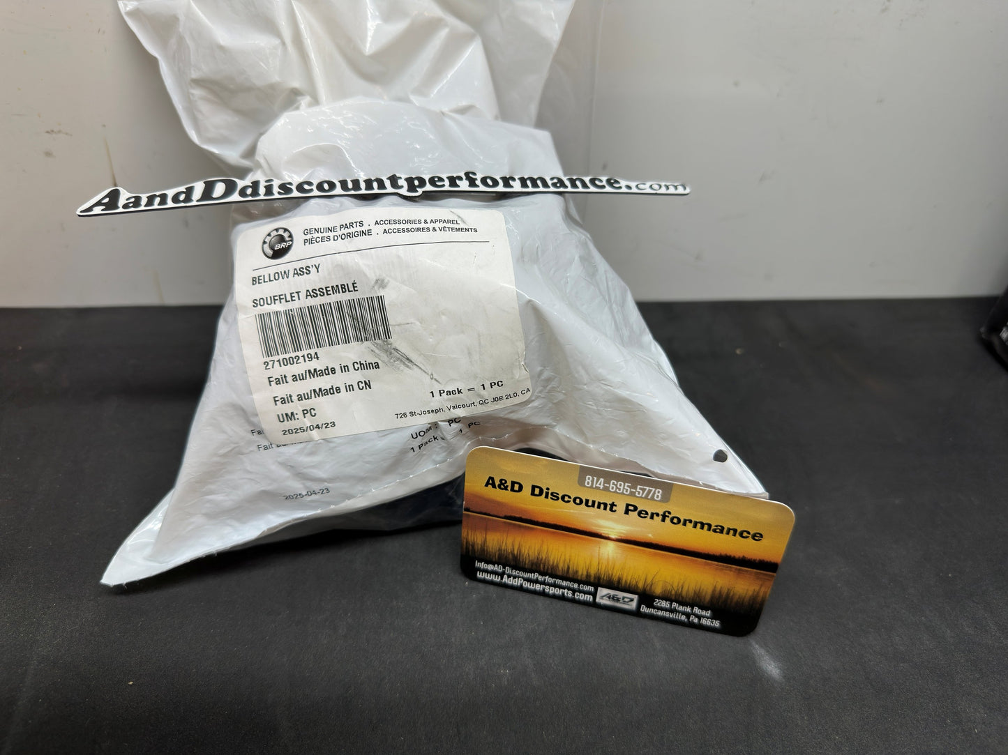 INSTOCK Genuine OEM SEADOO 271002194 Rubber Bellow 271002166