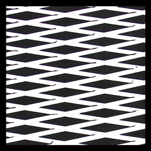 INSTOCK Hydro-Turf PWC Sheet 37X58 BLACK ON WHITE CUT DIAMOND SHT40CD-2T