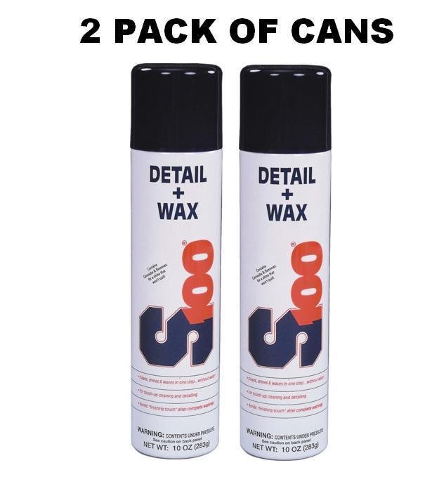 INSTOCK (2) bottles S100 DETAIL & WAX 10 OZ 18400A - 59-9311