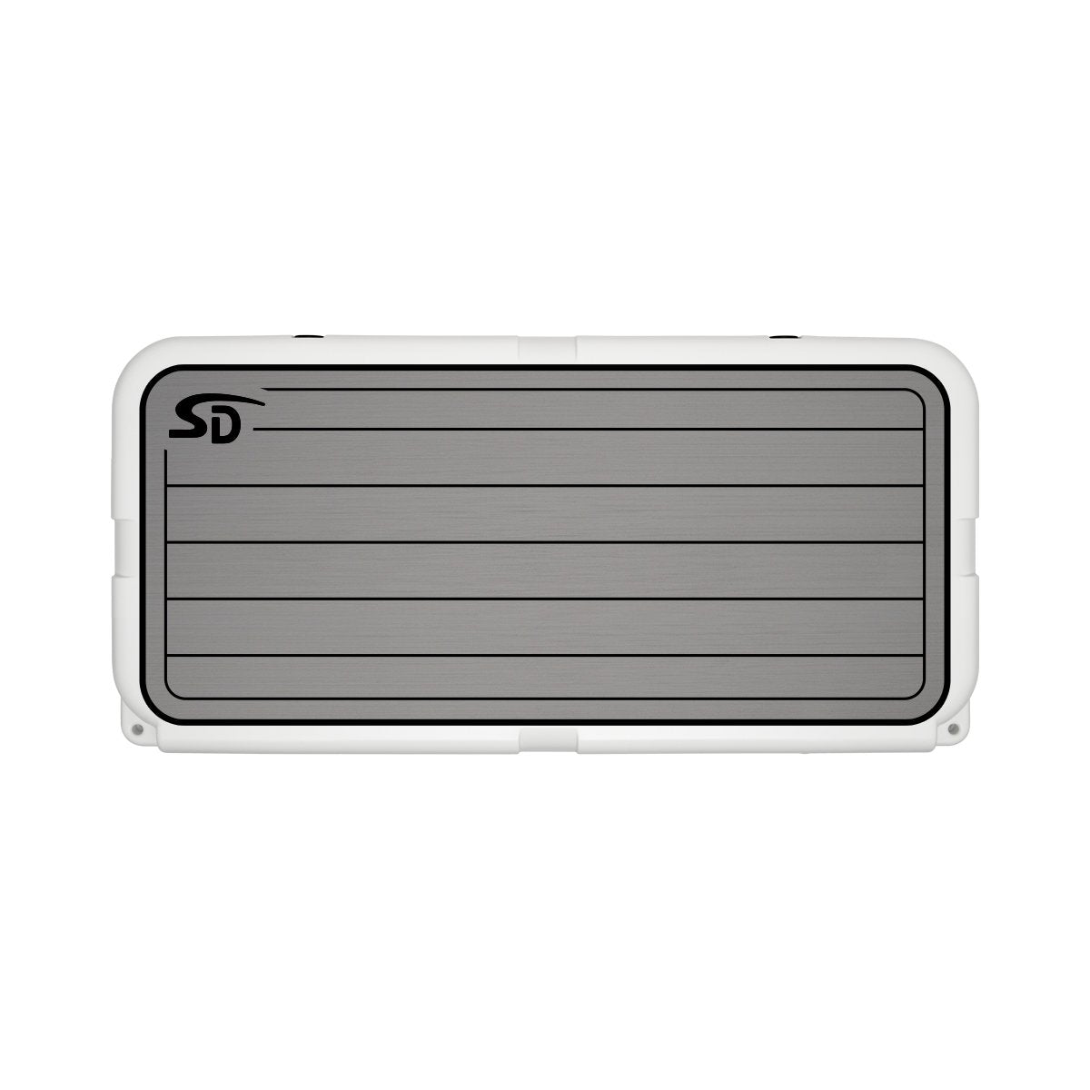 Seadek YETI Tundra 125 Teak Cooler Pad - Storm Gray / Black - 55836-80066