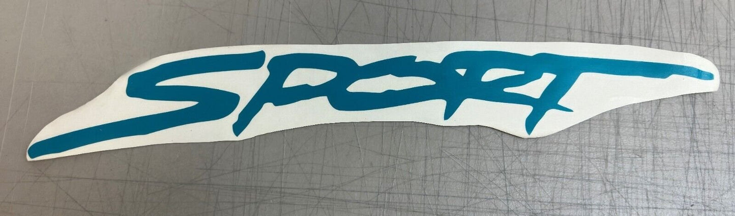 INSTOCK 1 Dodge Ram dakota 18 inch sport decal, stickers, 4x4, off road, TEAL