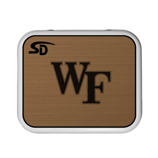 Seadek Collegiate Cooler Pad - YETI Roadie 24 - Mocha / Black, Wake Forest University - 58788-80093