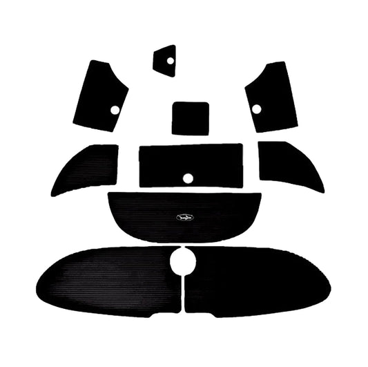 SBT BlackTip Exterior BLACK Mat Kit Yamaha AR 230/AR230 HO/SR230/SX 230/SX230 HO - 130BT905Ext