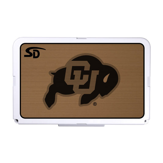 Seadek Collegiate Cooler Pad - RTIC 52 - Mocha / Black, University of Colorado - 57669-80093