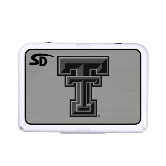 Seadek Collegiate Cooler Pad - RTIC 20 - Storm Gray / Black, Texas Tech University - 57707-80066
