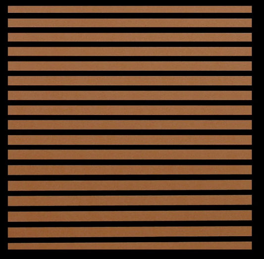 Hydro-turf Sheet 47X86 SHT86CG-2T 2-tone teak BROWN ON BLACK CUT GROOVE NO 3M