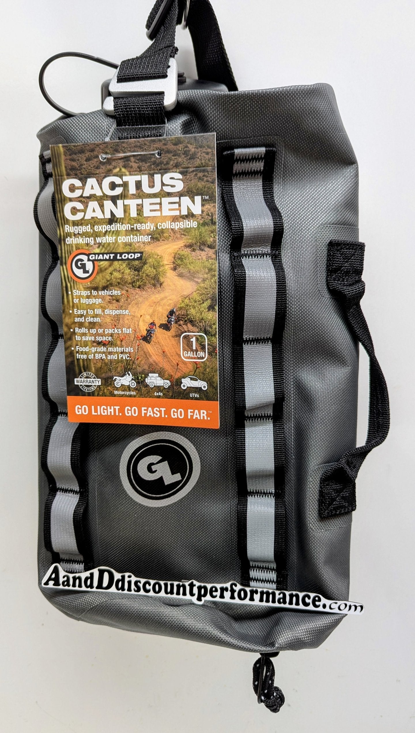 GIANT LOOP CACTUS SOFT CANTEEN 1 GALLON Hydration bag waterproof - CC23-1G