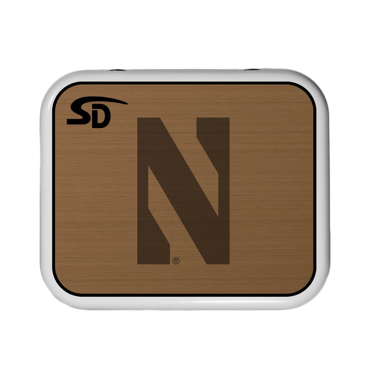 Seadek Collegiate Cooler Pad - YETI Roadie 24 - Mocha / Black, Northwestern University - 58774-80093