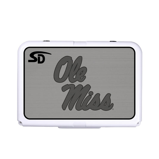 Seadek Collegiate Cooler Pad - RTIC 20 - Storm Gray / Black, University of Mississippi - 57686-80066