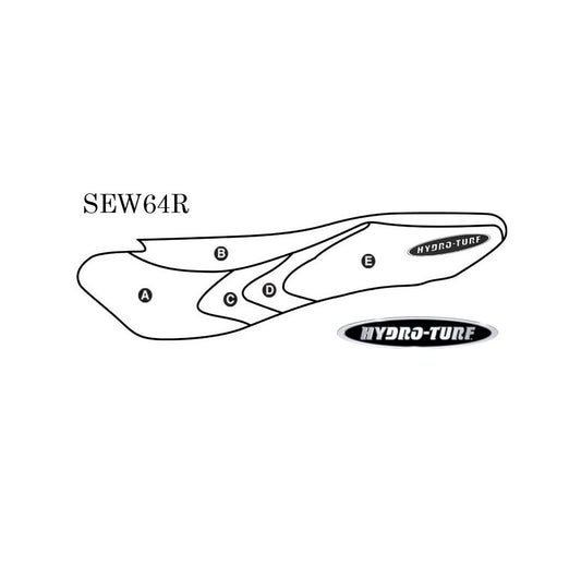 Seat Cover for Kawasaki 1200 STX-R 02-05/STX 03-05/900 STX 06/STX 12-13