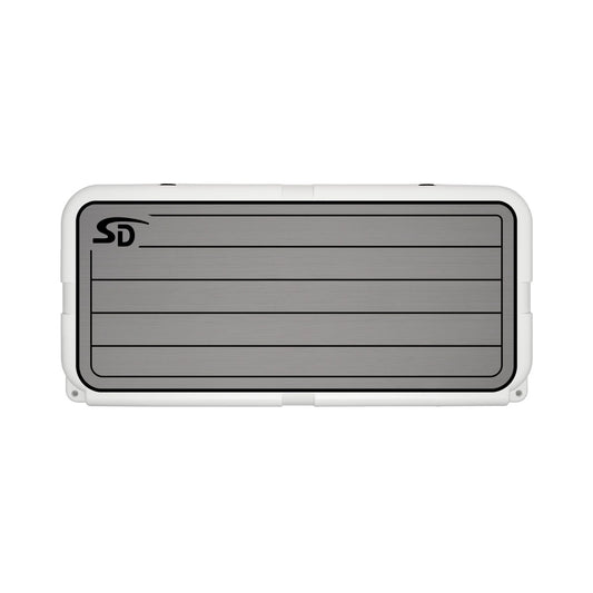 Seadek YETI Tundra 110 Teak Cooler Pad - Storm Gray / Black - 55834-80066